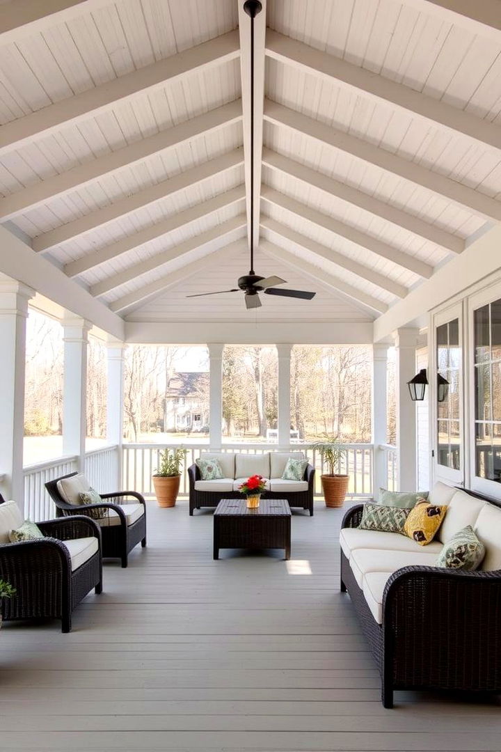 Spacious Open Air Delight - 22 Shed Roof Porch Design Ideas