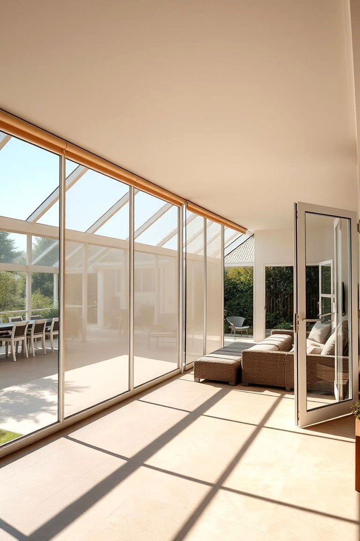 Spacious Open Air Fusion - 22 Patio Enclosure Ideas