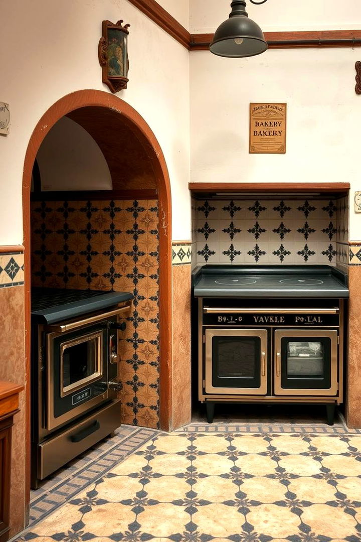 Spanish Inspired Bakery Nook - 22 Spanish Style Kitchen Ideas