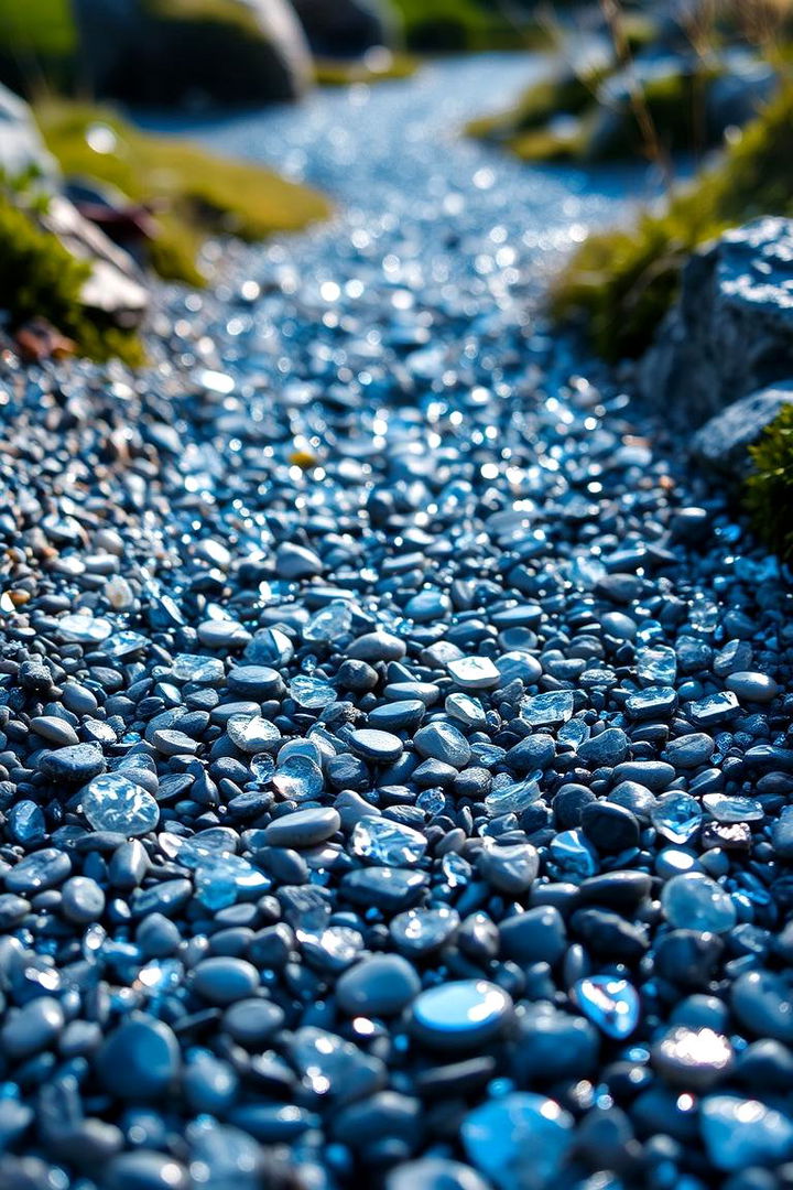 Sparkling Crystal Pathway - 22 Fairy Garden Ideas