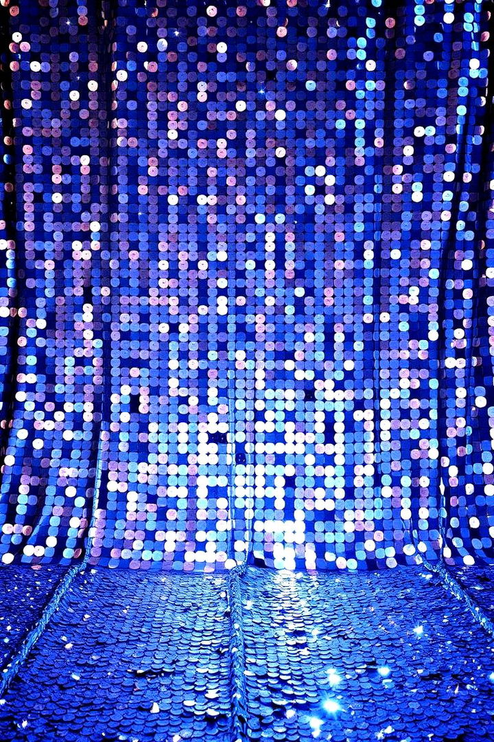 Sparkling Sequin Backdrop - 22 Wedding Backdrop Ideas