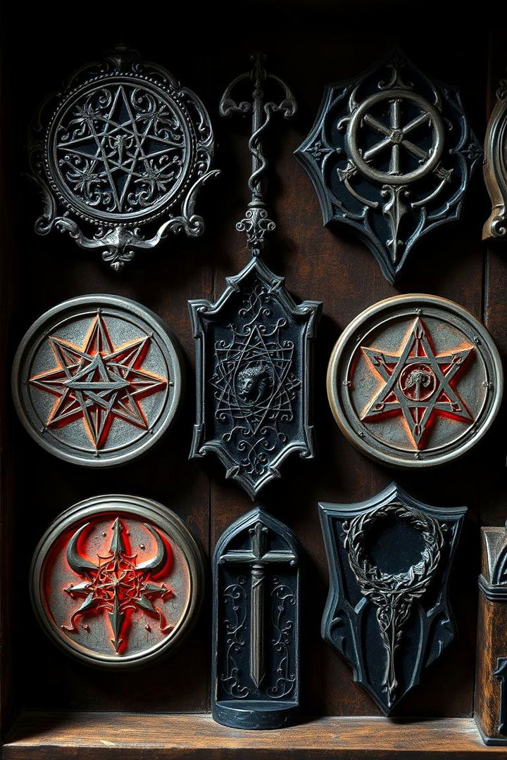 Spiritual Gothic Symbols - 22 Gothic Bedroom Ideas