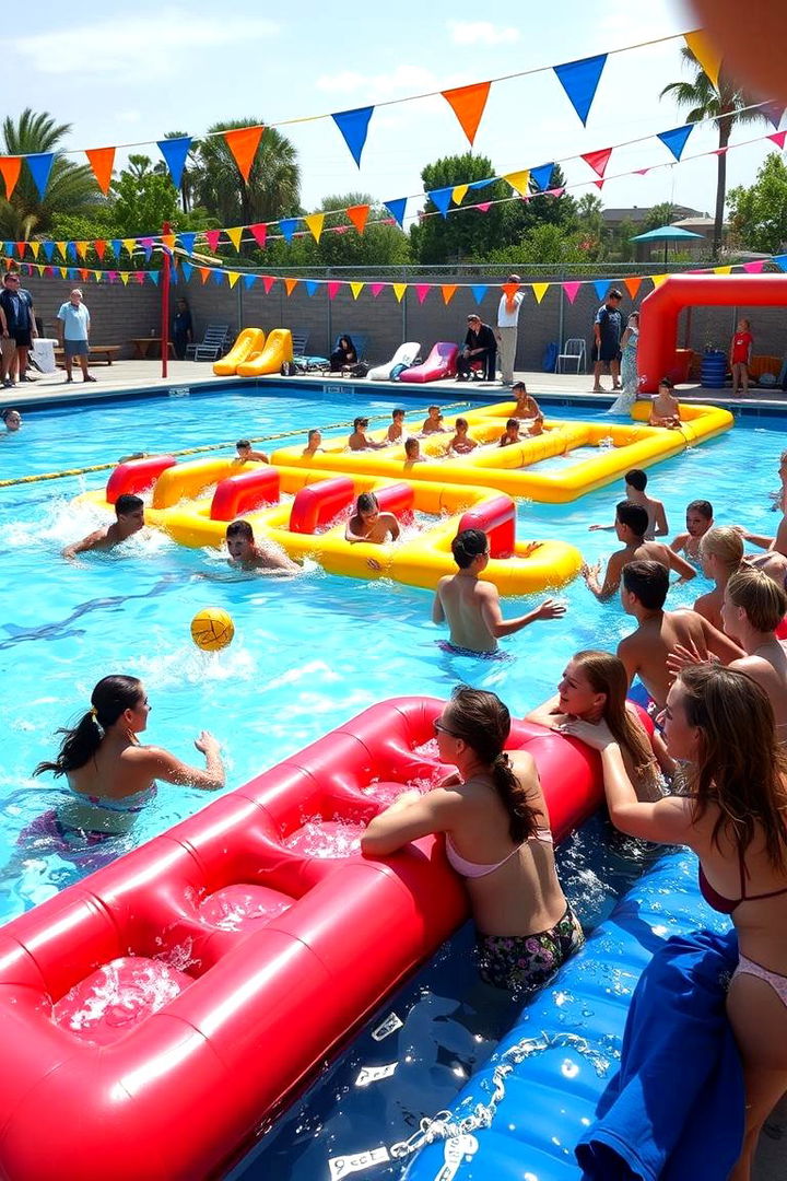 Sport and Games Pool Party - 22 Pool Party Ideas