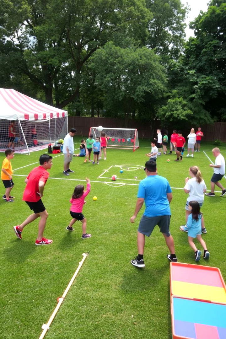 Sports and Games Fiesta - 22 Backyard Birthday Party Ideas
