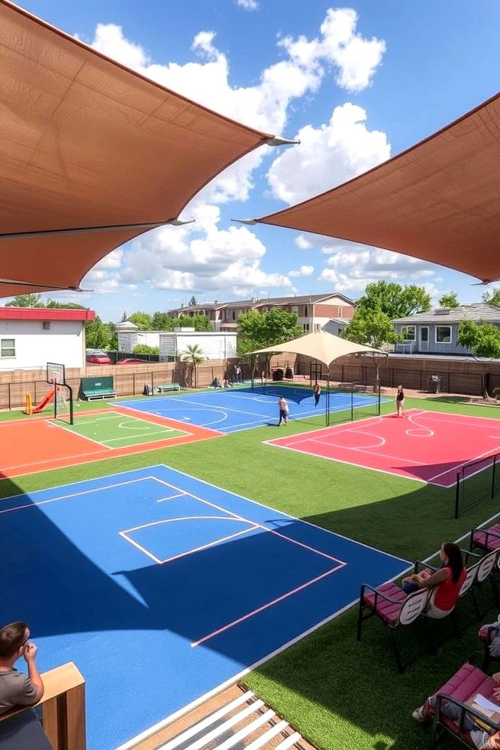 Sports and Recreational Space - 22 Large Backyard Ideas