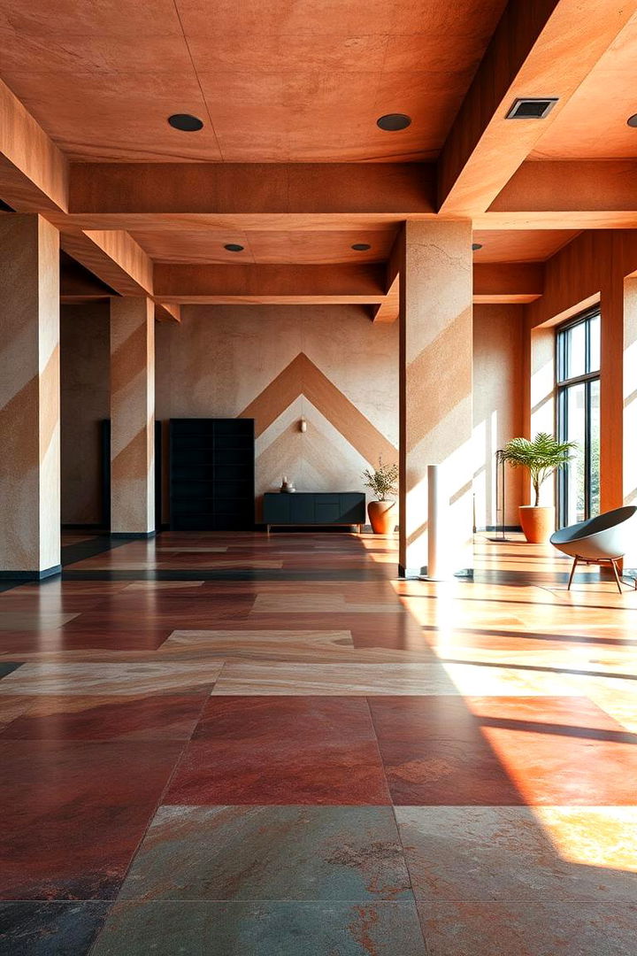 Stained Concrete Designs - 22 Concrete Floor Ideas
