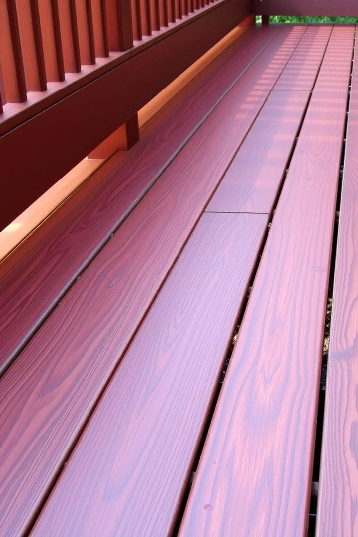 Stained Wood Skirting - 22 Deck Skirting Ideas