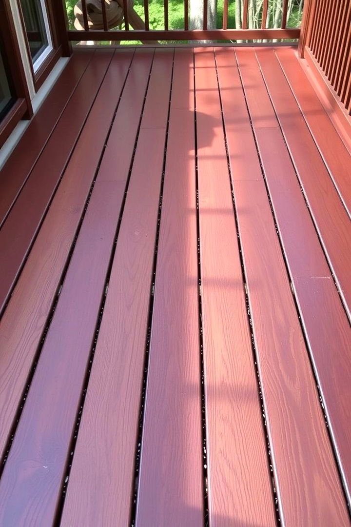 Stained and Sealed Deck Flooring - 22 Deck Flooring Ideas