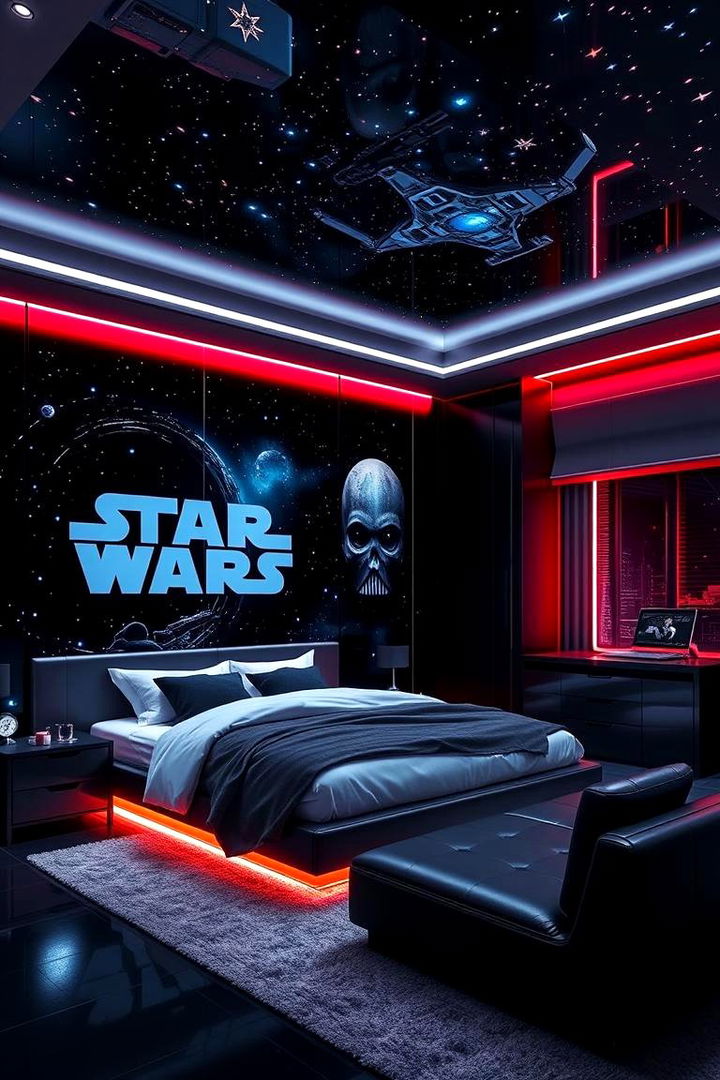 Star Wars Galactic Realm - 22 Disney Bedroom Ideas