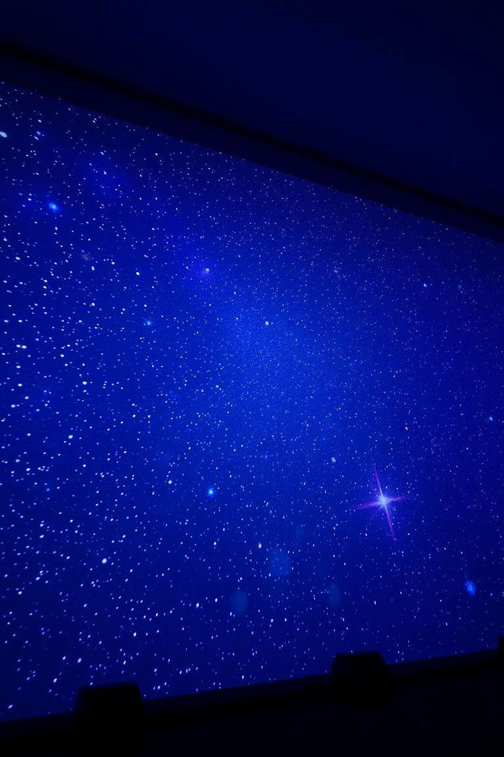 Starfield Projection Wall - 22 Star Wars Man Cave Ideas