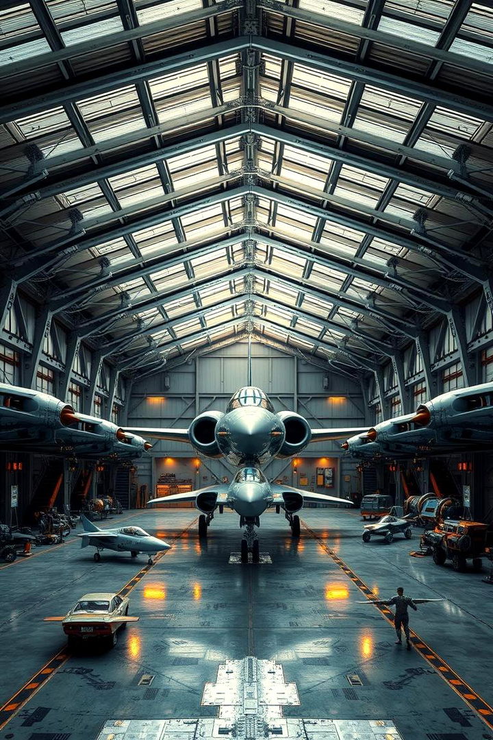 Starfighter Hangar Room - 22 Star Wars Room Ideas