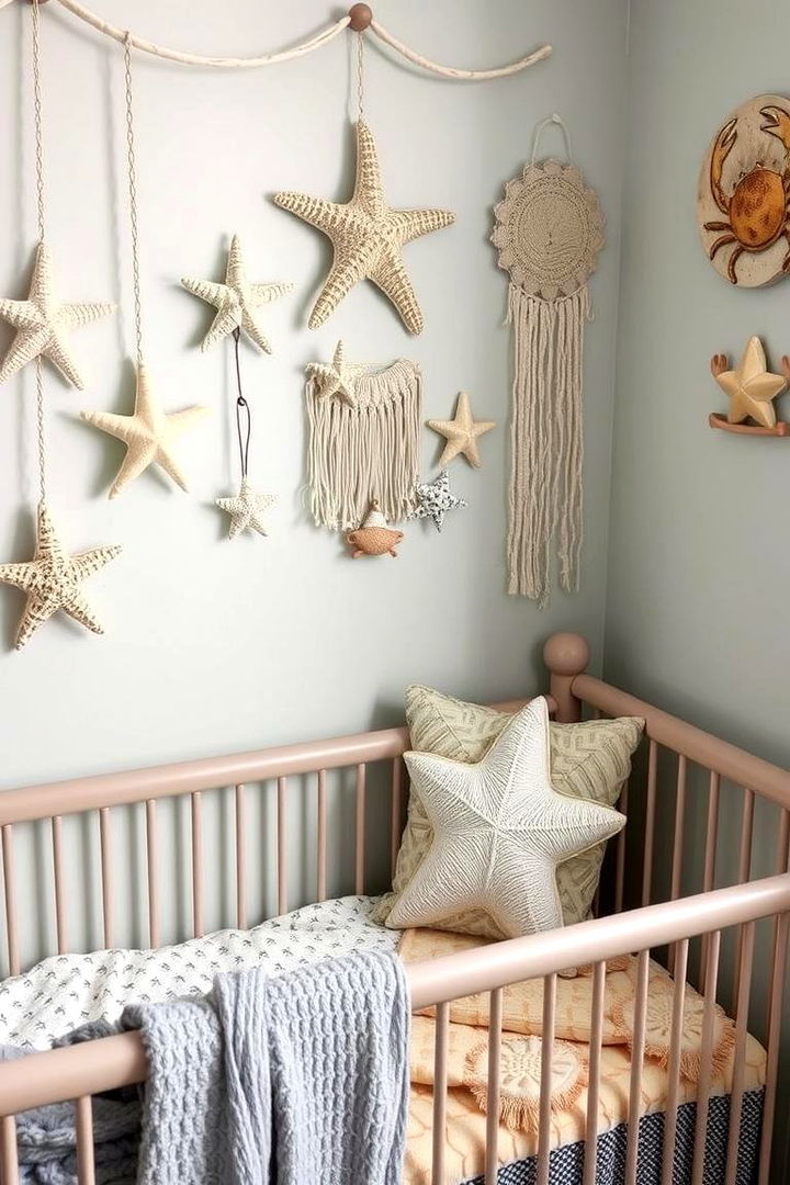 Starfish and Crab Decorations - 22 Ocean-themed Nursery Ideas