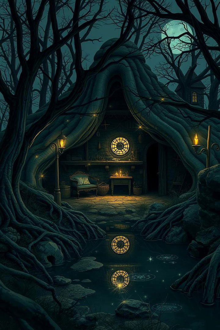 Starry Night Hideout - 22 Fairy Garden Ideas