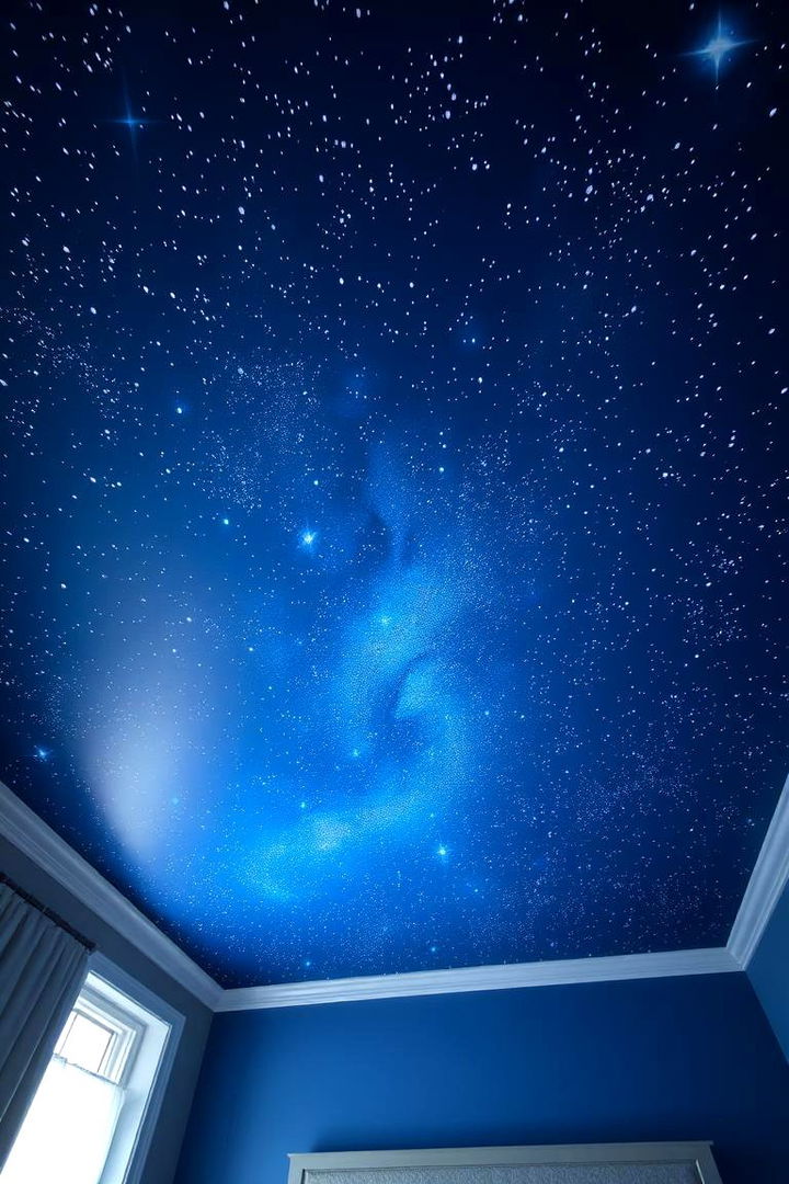 Starry Night Sky Theme - 22 Taylor Swift Themed Bedroom Decor Ideas