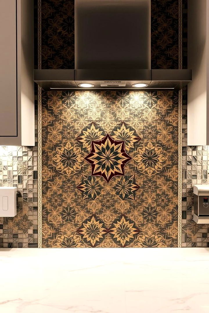 Statement Backsplashes and Mosaics - 22 Art Deco Kitchen Ideas