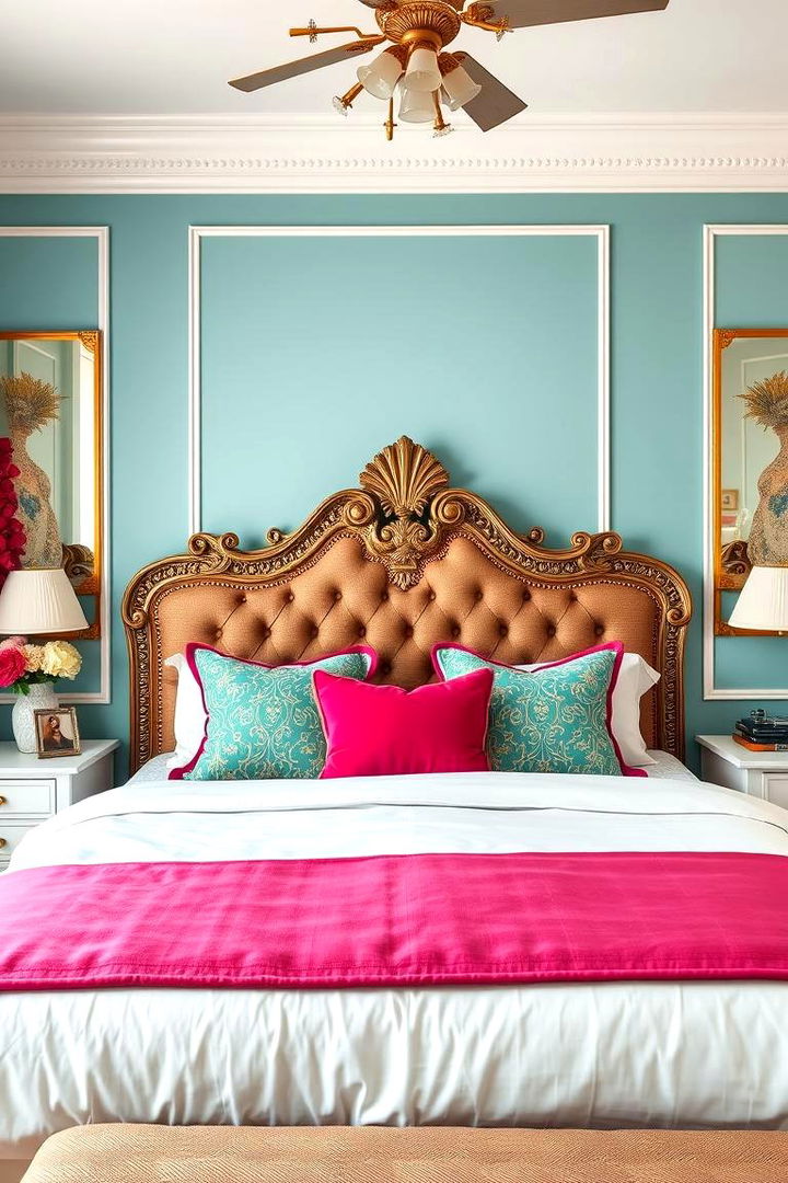Statement Bedroom Headboards - 22 60s Bedroom Ideas
