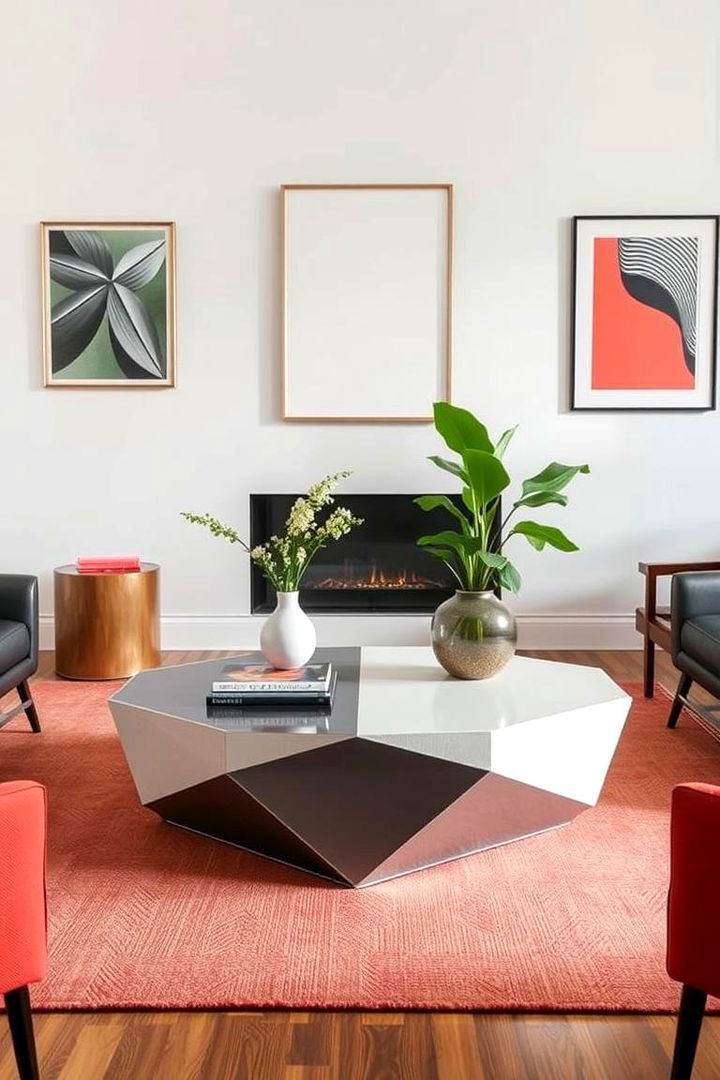 Statement Coffee Tables - 22 1950s Living Room Ideas