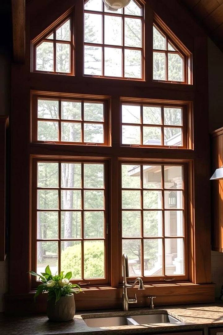 Statement Craftsman Windows for Natural Light - 22 Craftsman Kitchen Ideas