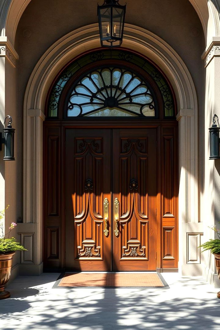 Statement Entryway Design - 22 Barndominium Exterior Ideas