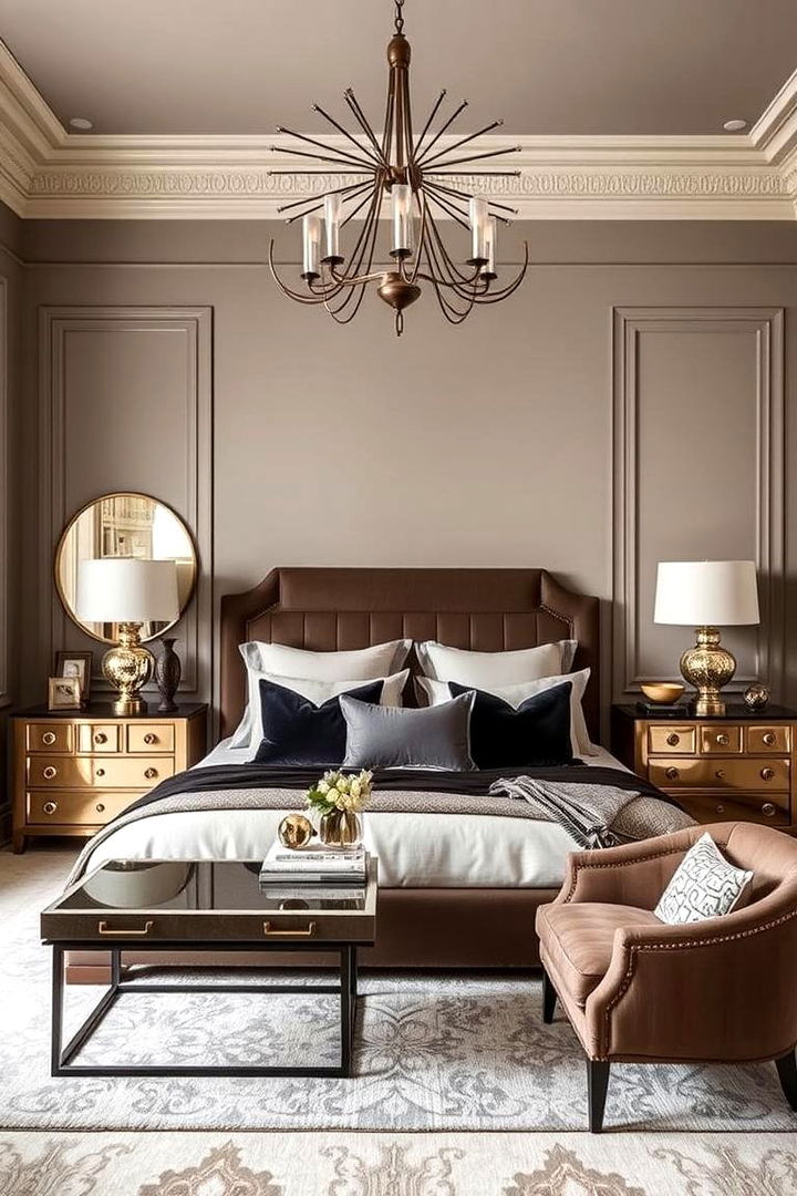 Statement Furniture Pieces - 22 Taupe Bedroom Ideas