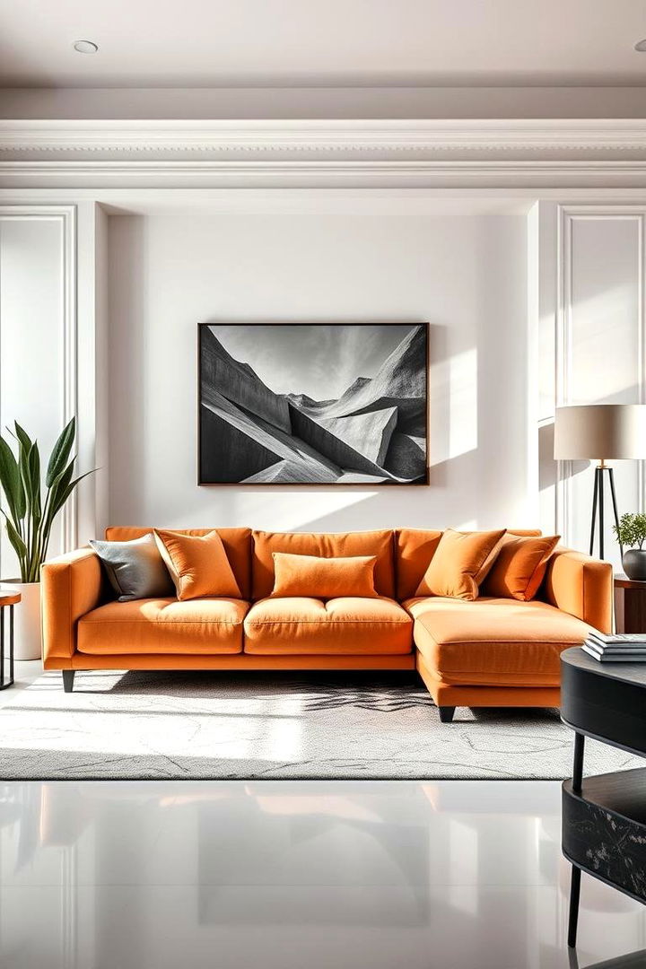 Statement Furniture Pieces - 22 Long Living Room Ideas