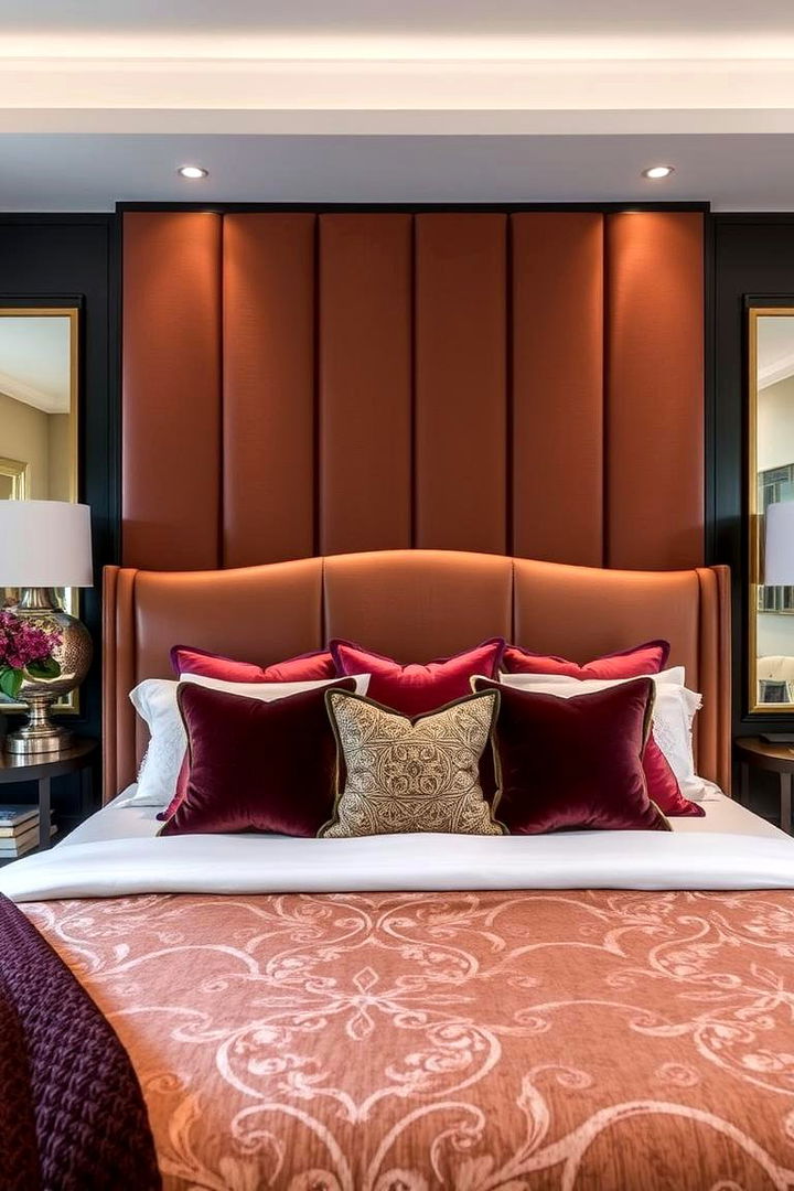 Statement Headboards as Focal Points - 22 Large Bedroom Design Ideas