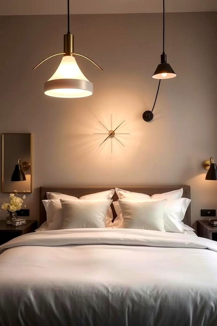 Statement Lighting Fixtures - 22 Chanel Bedroom Ideas