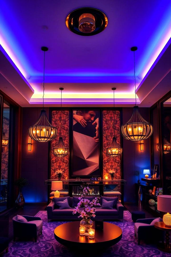 Statement Lighting and Ambient Effects - 22 Penthouse Design Ideas