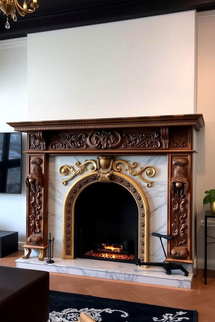 Statement Mantel Designs - 22 Floor to Ceiling Fireplace Ideas