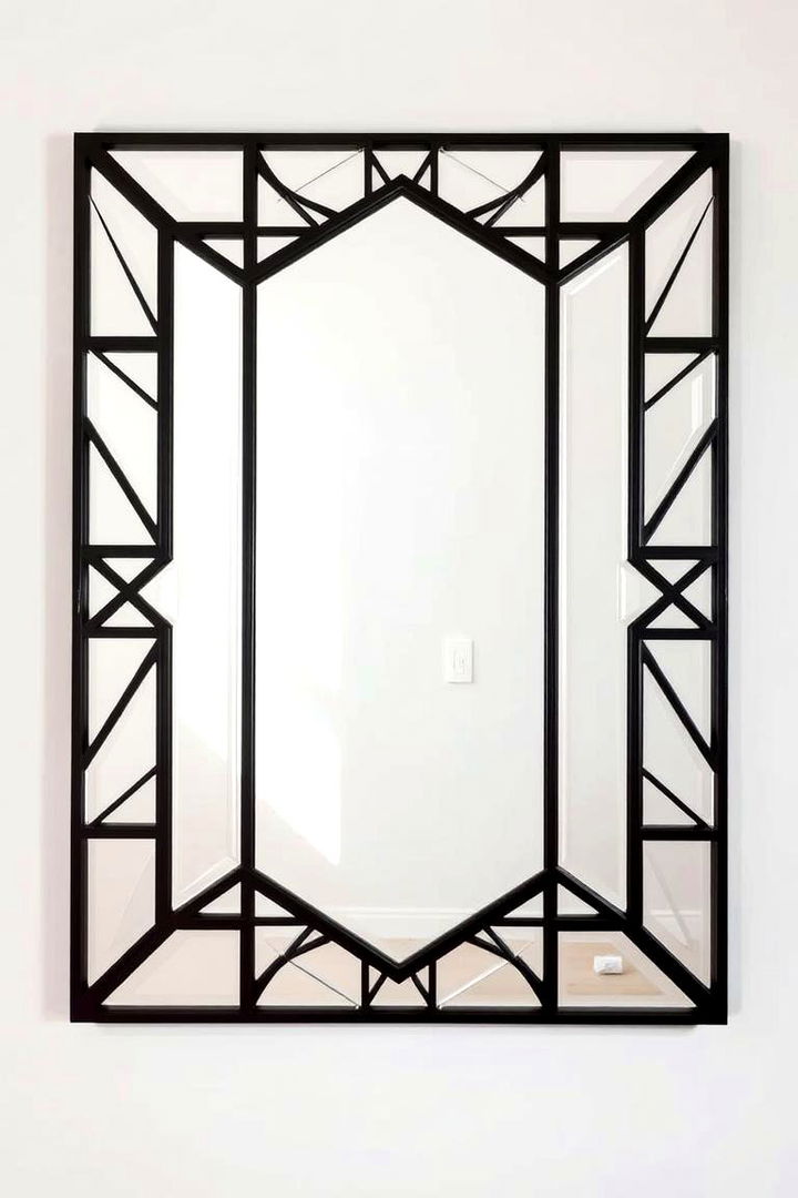 Statement Mirrors - 22 living room wall decor ideas