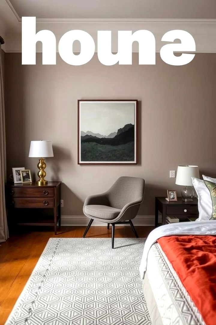 Statement Pieces - 22 Minimalist Bedroom Ideas