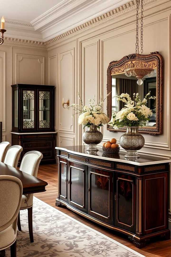 Statement Sideboards and Buffets - 22 Luxury Dining Room Ideas