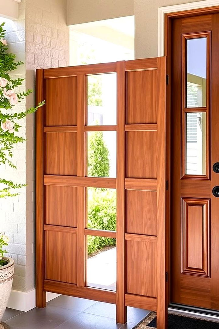 Stationary Privacy Screens as Dividers - 22 Front Door Privacy Ideas