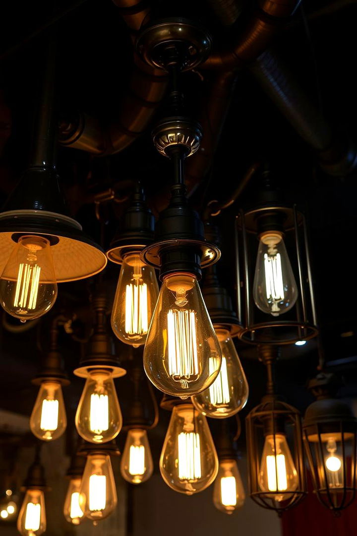 Steam Powered Lighting Innovations - 22 Steampunk Bedroom Ideas