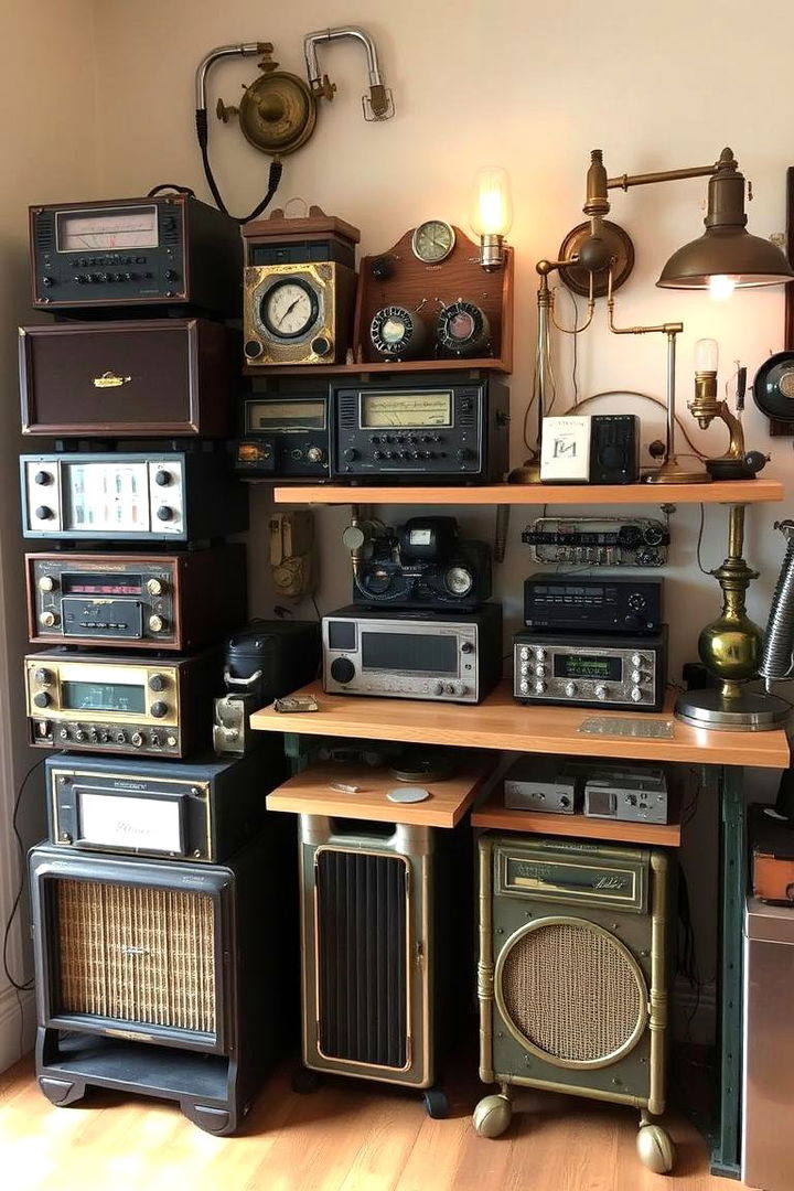 Steampunk Tech Accessories - 22 Steampunk Bedroom Ideas