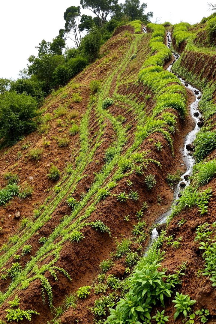 Steep Slope Irrigation Techniques - 22 hillside landscaping ideas