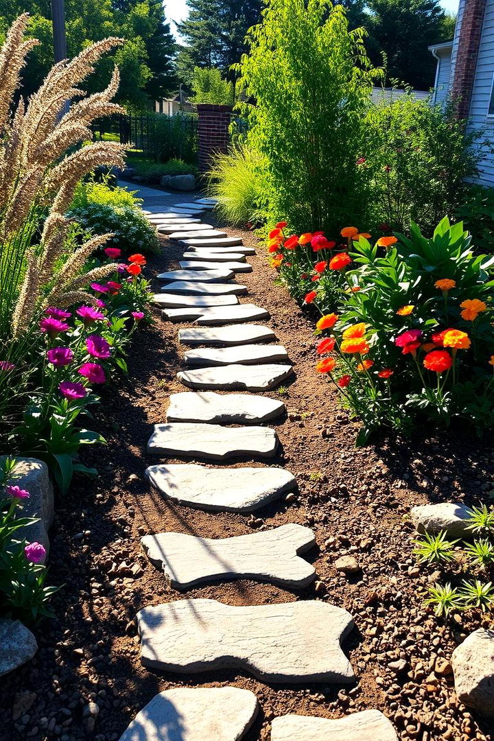 Stepping Stone Pathways - 22 Garden Edging Ideas