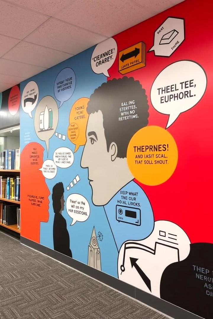 Stimulating Public Discourse - 22 Library Murals