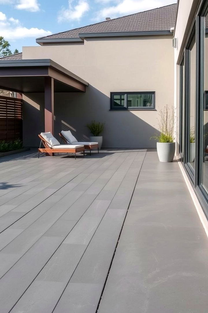 Stone Gray Modernity - 22 Deck Color Ideas
