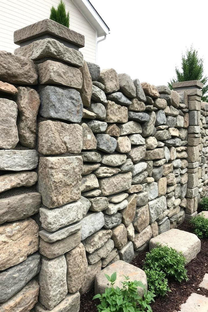 Stone Walls as Timeless Dividers - 22 Garden Screening Ideas