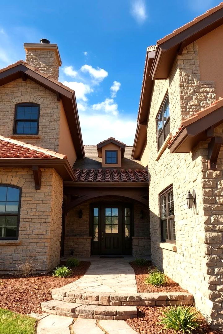 Stone and Brick Accents - 22 Craftsman Style House Exterior Ideas
