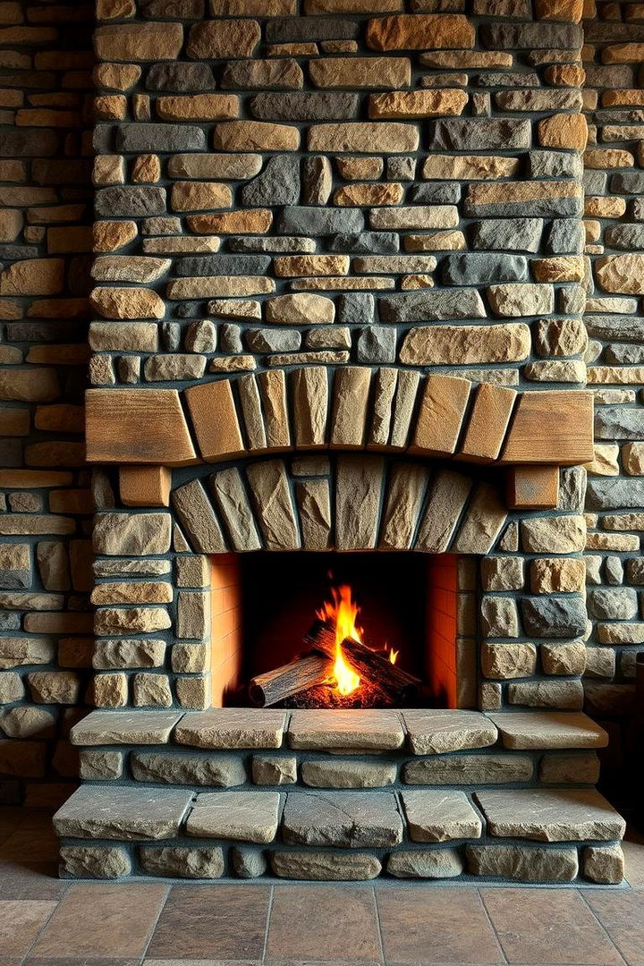 Stone and Brick Enduring Foundations - 22 Traditional Fireplaces