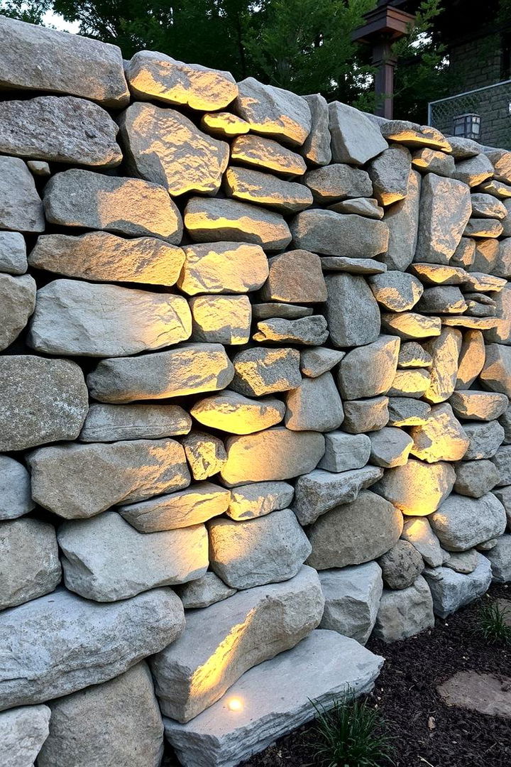 Stone and Rock Walls - 22 Outdoor Privacy Screen Ideas