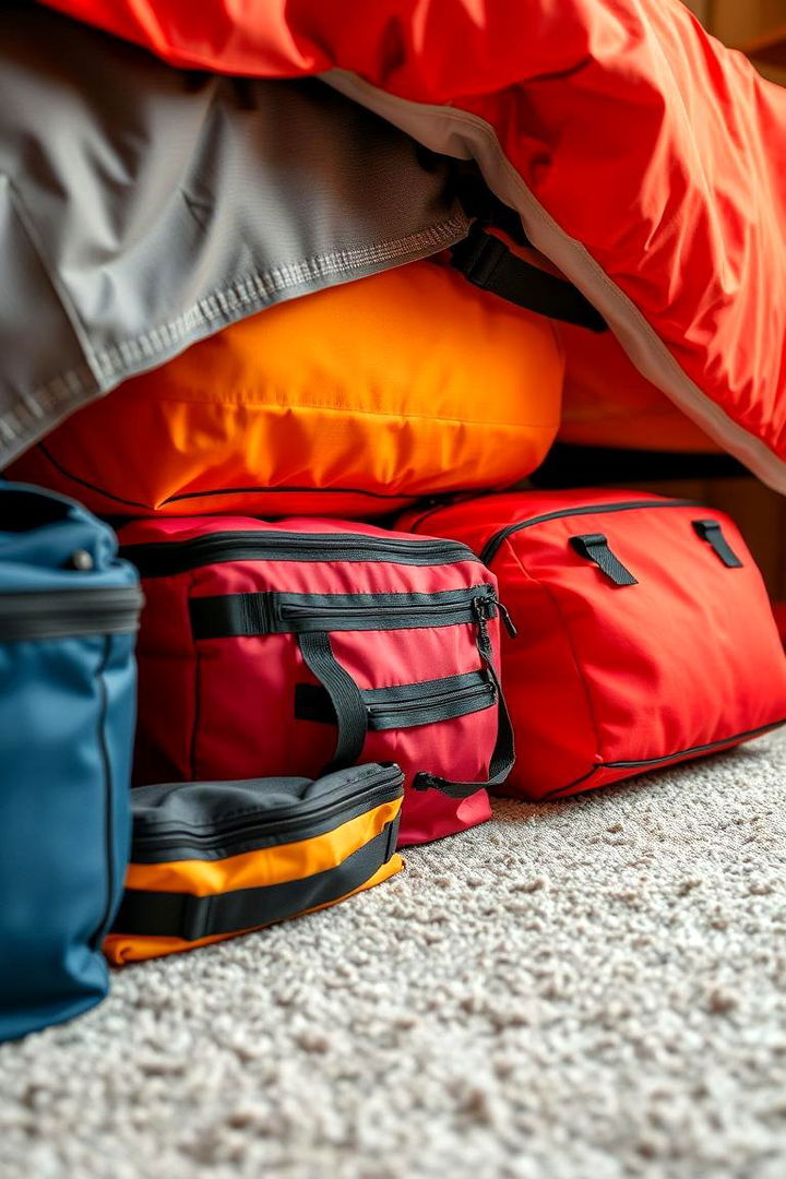 Storage Bags - 22 Bedding Storage Ideas