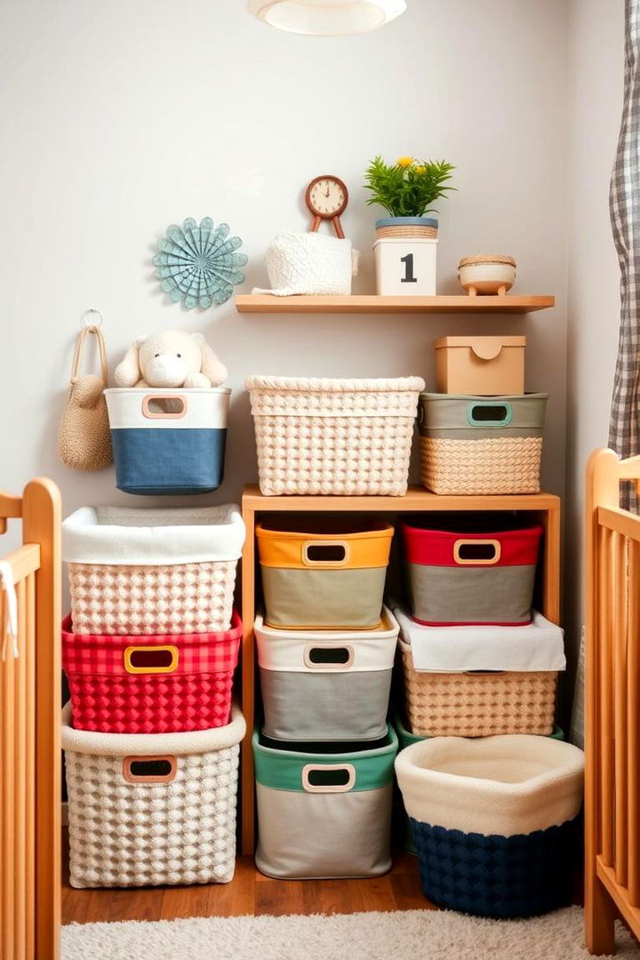 Storage Baskets and Bins - 22 Nursery Storage Ideas