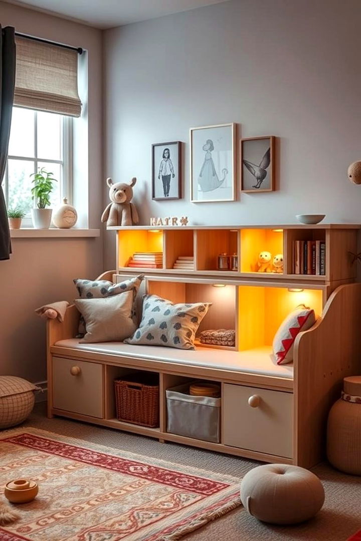 Storage Benches and Multifunctional Seating - 22 Toy Storage Ideas