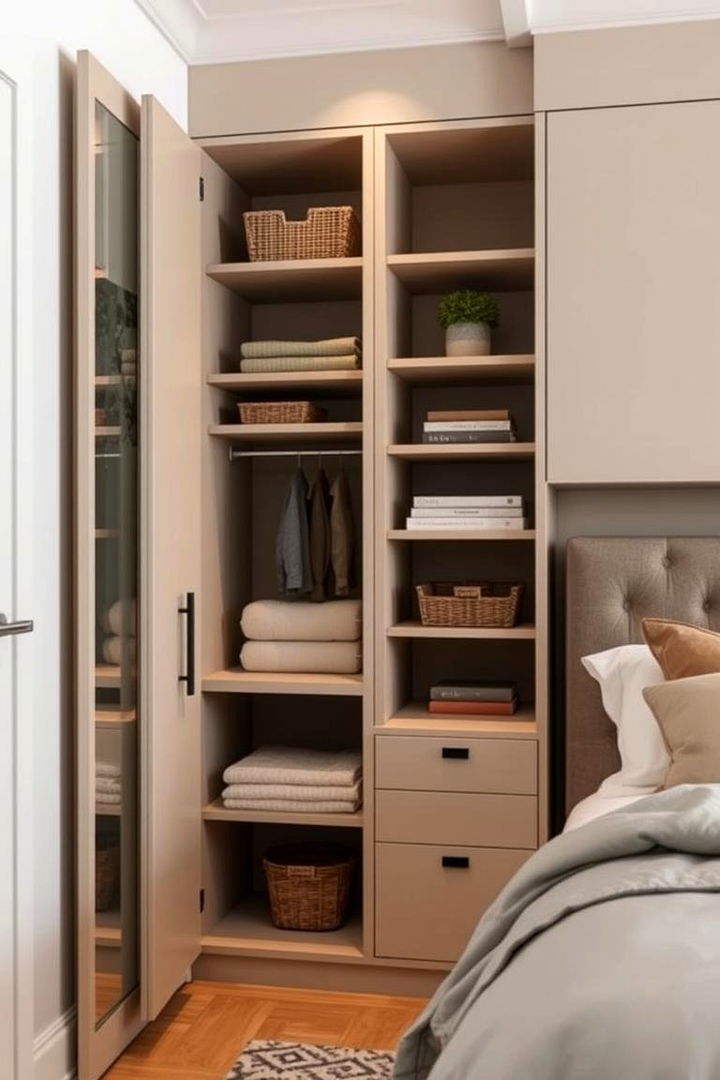 Storage and Organization Hub - 22 Bedroom Corner Ideas