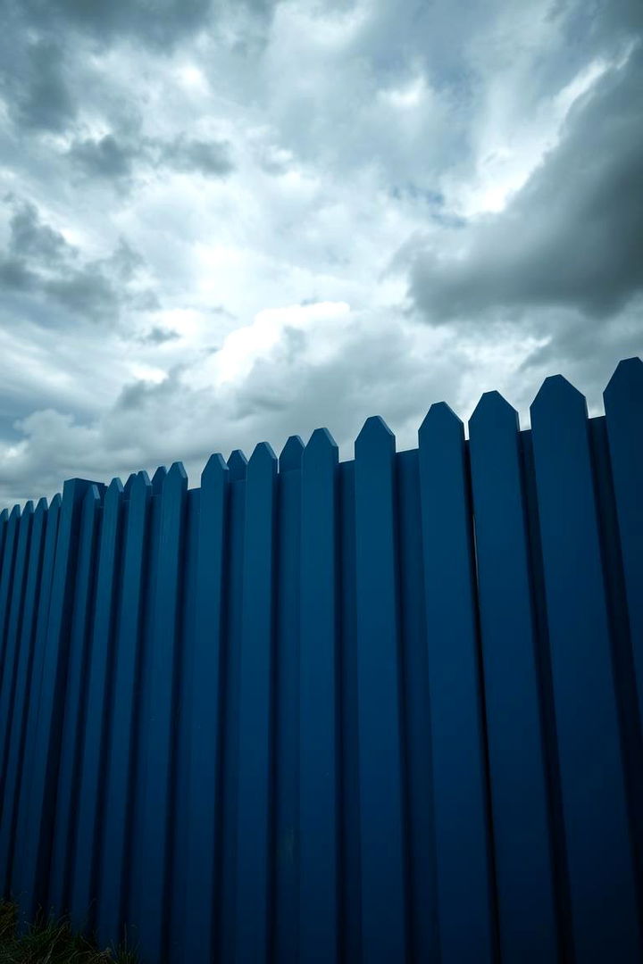 Stormy Blue Ambiance - 22 Vinyl Fence Colors