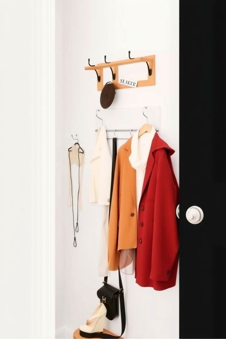 Strategic Use of Hooks and Hangers - 22 Coat Closet Ideas