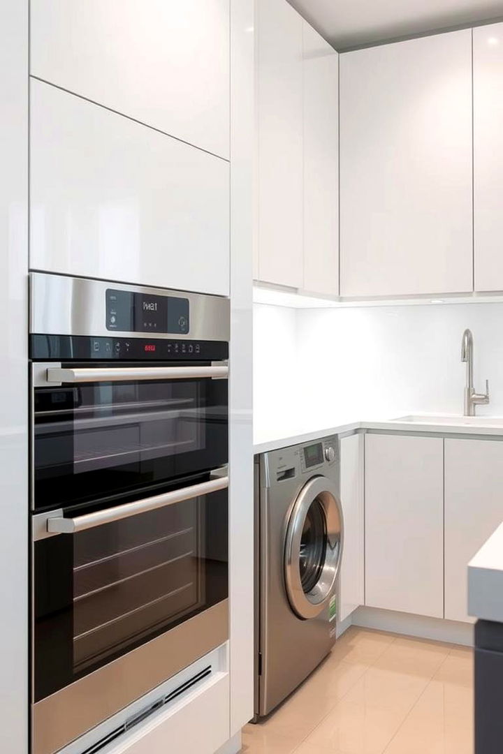 Streamlined Appliances - 22 Small Utility Room Ideas